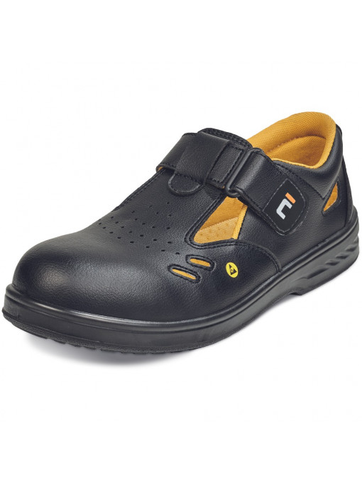 Sandale de protectie Raven ESD S1 SRC, Negre