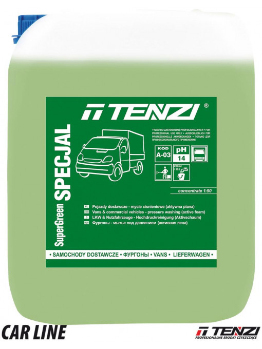 TZ-SGSPECJAL - Spuma activa pentru curatare autovehicule, 10L