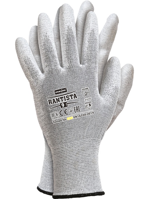 Manusi de protectie ESD Rantista, 12 buc/set