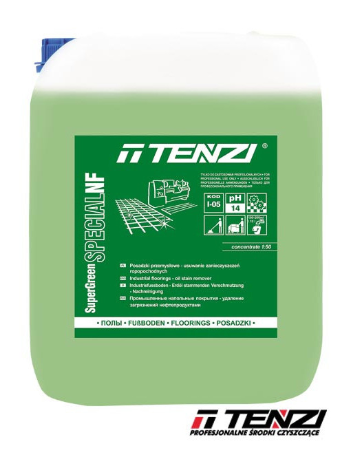 TZ-SGSPECJALNF - Solutie pentru podele contaminate cu ulei sau combustibil, 10L
