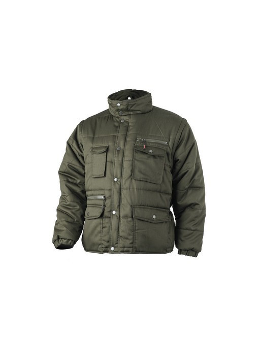 Jacheta Polena Sleeve 2 în 1, verde