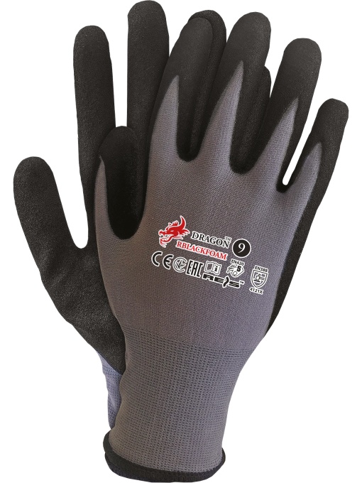 Manusi de protectie Blackfoam, 12/set