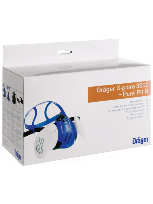 Set Constructii Drager X-Plore 3500M + Filtru Pure P3 R