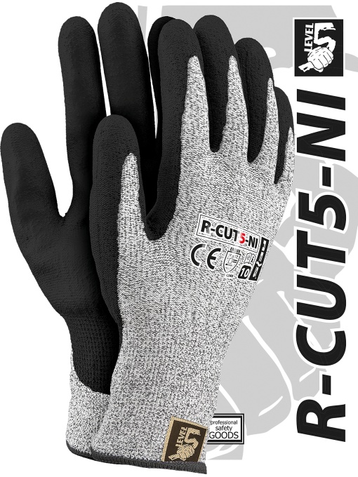 Manusi anti-taiere nivel 5 acoperite cu nitril – 12/set (4X42C)