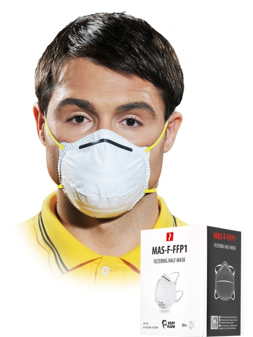 Semimasca de protectie fara supapa MAS-F-FFP1, 20/set