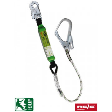 Absorbitor de energie, carabiniera si coarda OUP-KRM-EABRLWHB, 1.5m - Img 2