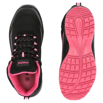 Bocanci de protectie NORI pentru femei SB FO SRC, bombeu metalic, material mesh si TPU - Img 5