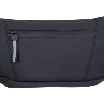 Borseta MINIBAG cu 3 buzunare, fermoare impermeabile, orificiu pentru casti, elemente reflectorizante - Img 4