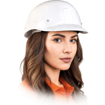 Casca de protectie BUMP-HDPE, alba