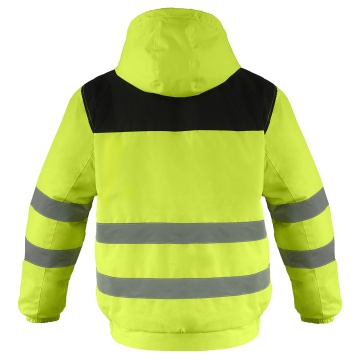 Costum de lucru impermeabil pentru iarnă HiVis Collins HV, galben neon