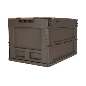 Cutie pliabila Tactical Guard BOX M, 49 l, blat MDF, capac ranforsat - Img 2