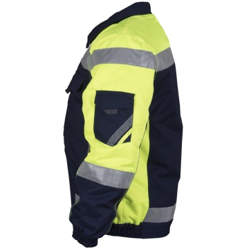 Jacheta de lucru PROM-WIN pentru barbati, termoizolanta, matlasata, cu benzi reflectorizante - Img 5