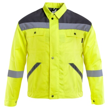 Jacheta de lucru reflectorizanta Collins Summer HV, pentru barbati, din poliester si bumbac, pentru constructii si drumuri
