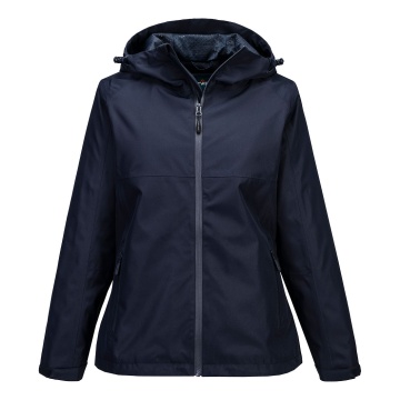 Jacheta de ploaie pentru femei S614 Professional, impermeabila, respirabila, gluga reglabila
