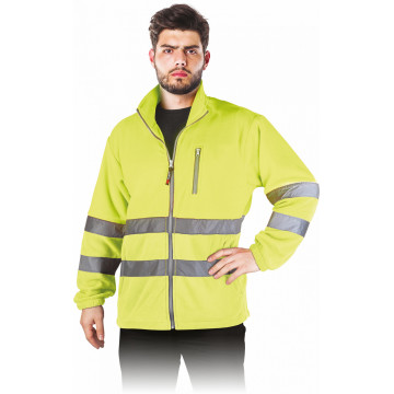 Jacheta fleece Polstrip, HiVis - Img 1