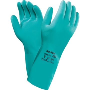 Manusi de protectie antichimice Solvex 37-675, 12/set