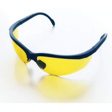 Ochelari de protectie RZL UV, lentila galbena, antiaburire si antizgariere, EN 166