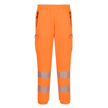 Pantaloni de lucru Hi-Vis Jogger KX348, slim fit, reflectorizanti, cu buzunare cargo - Img 3