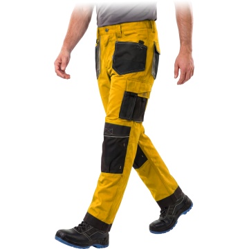 Pantaloni de lucru in talie Formen, buzunare multiple, suport genunchiere, elemente reflectorizante - Img 14