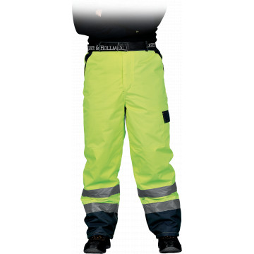 Pantaloni in talie captusiti Vibetro, HiVis