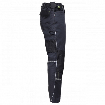 Pantaloni in talie Prisma Spandex, gri/negru - Img 3