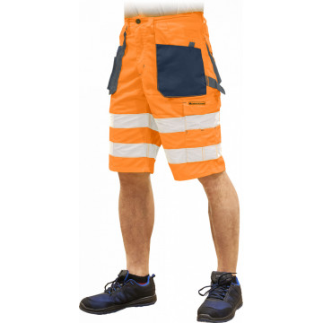 Pantaloni scurti Formen, HiVis, benzi reflectorizante - Img 6