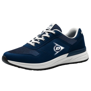Pantofi de lucru fara bombeu Dunlop Wing Evo O2 FO SR HRO pentru barbati, usori, piele, talpa antiderapanta, bleumarin