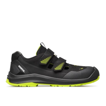 Pantofi de protectie Exena Solana S1PL FO SR ESD, pentru barbati, din microfibra respirabila, cu bombeu din fibra de sticla, pentru logistica si industrie
