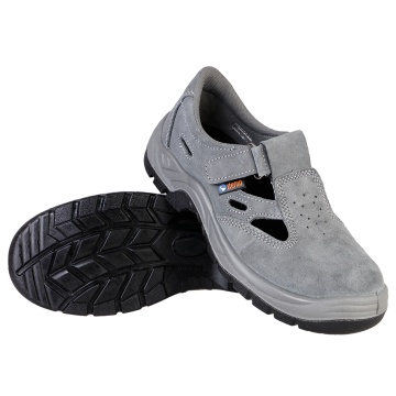 Sandale de lucru Touareg 01 SRC, din piele suede, fara bombeu, brant detasabil, antistatic, talpa antiderapanta