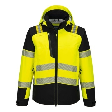 T166 - PW3 Jacheta de ploaie cu gluga Hi-Vis (3L) - Img 1