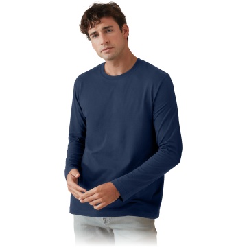Tricou cu maneca lunga pentru barbati Stedman Basics - Img 4