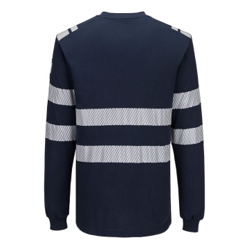 Tricou de lucru cu maneca lunga FR732 PW3 Modaflame Knit, ignifug, antistatic, protectie ARC - Img 2