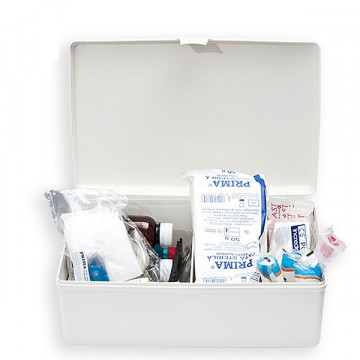 Trusa sanitara de prim ajutor PRIMA fixa, certificata conform Ordinului MS 427/2002 - Img 2