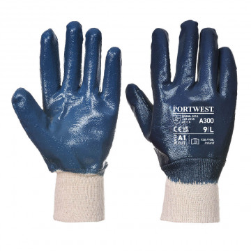 A300 - Manusa Nitrile Knitwrist, 12/set