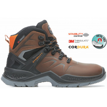 Bocanci de protectie Everest_20 Brown S3 CI WR SRC - Img 2