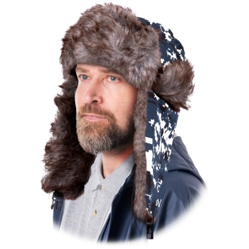 Căciulă de iarna termoizolantă Ushanka - Img 1