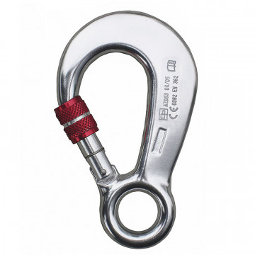 Carabiniera duraluminiu cu mecanism twist lock si deschidere de 20mm AZ 003