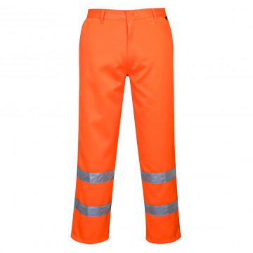 E041 - Pantaloni de serviciu Hi-Vis din poli-bumbac Hi-Vis