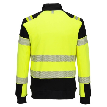 Hanorac de lucru Hi-Vis FR717 PW3 Modaflame Knit, ignifug, antistatic, cu fermoar - Img 2