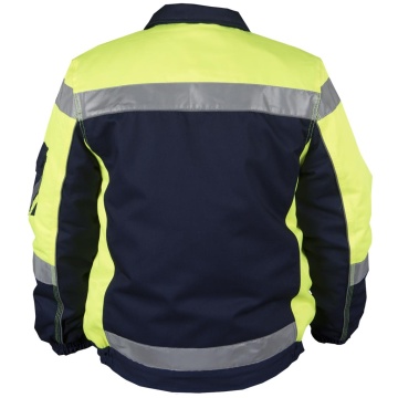 Jacheta de lucru PROM-WIN pentru barbati, termoizolanta, matlasata, cu benzi reflectorizante - Img 2