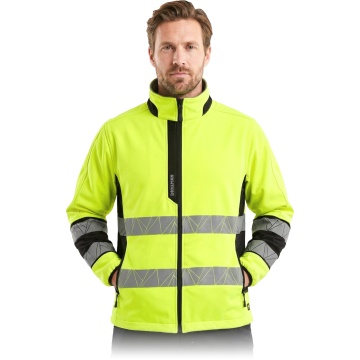 Jacheta de lucru softshell reflectorizanta Krast