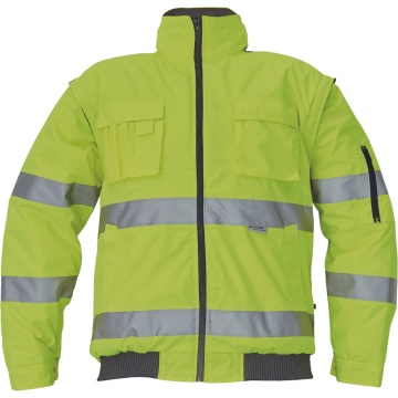 Jacheta de protectie vatuita Clovelly Pilot HiVis - Img 1