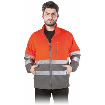 Jacheta fleece Polstrip, HiVis - Img 8