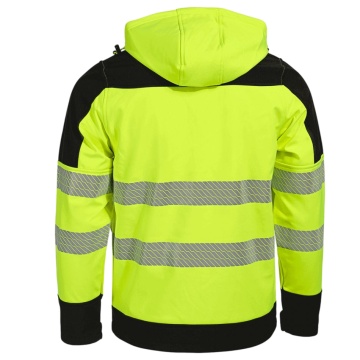 Jacheta softshell de inalta vizibilitate Nobel PRO 2.0, galben neon - Img 2