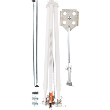 Kit pentru lucru in spatii inguste LIFTER 4, cu trepied TM14-ZSE, troliu CRW200 si ham P40 - Img 10