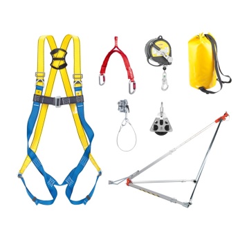 Kit pentru lucru in spatii inguste LIFTER 4, cu trepied TM14-ZSE, troliu CRW200 si ham P40