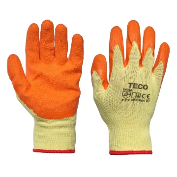 Manusi de protectie Pack-Teco acoperite cu cauciuc, 12 perechi/set
