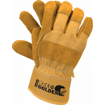 Manusi din piele GOLDENY, 12/set