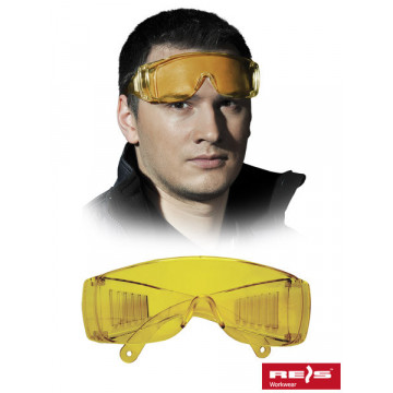 Ochelari de protectie LIGHT YELLOW - Img 2