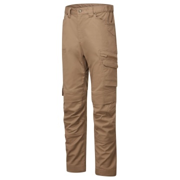 Pantaloni de lucru cargo KA323, bumbac elastic, 8 buzunare - Img 3